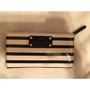 Kate Spade Striped Fold Wallet